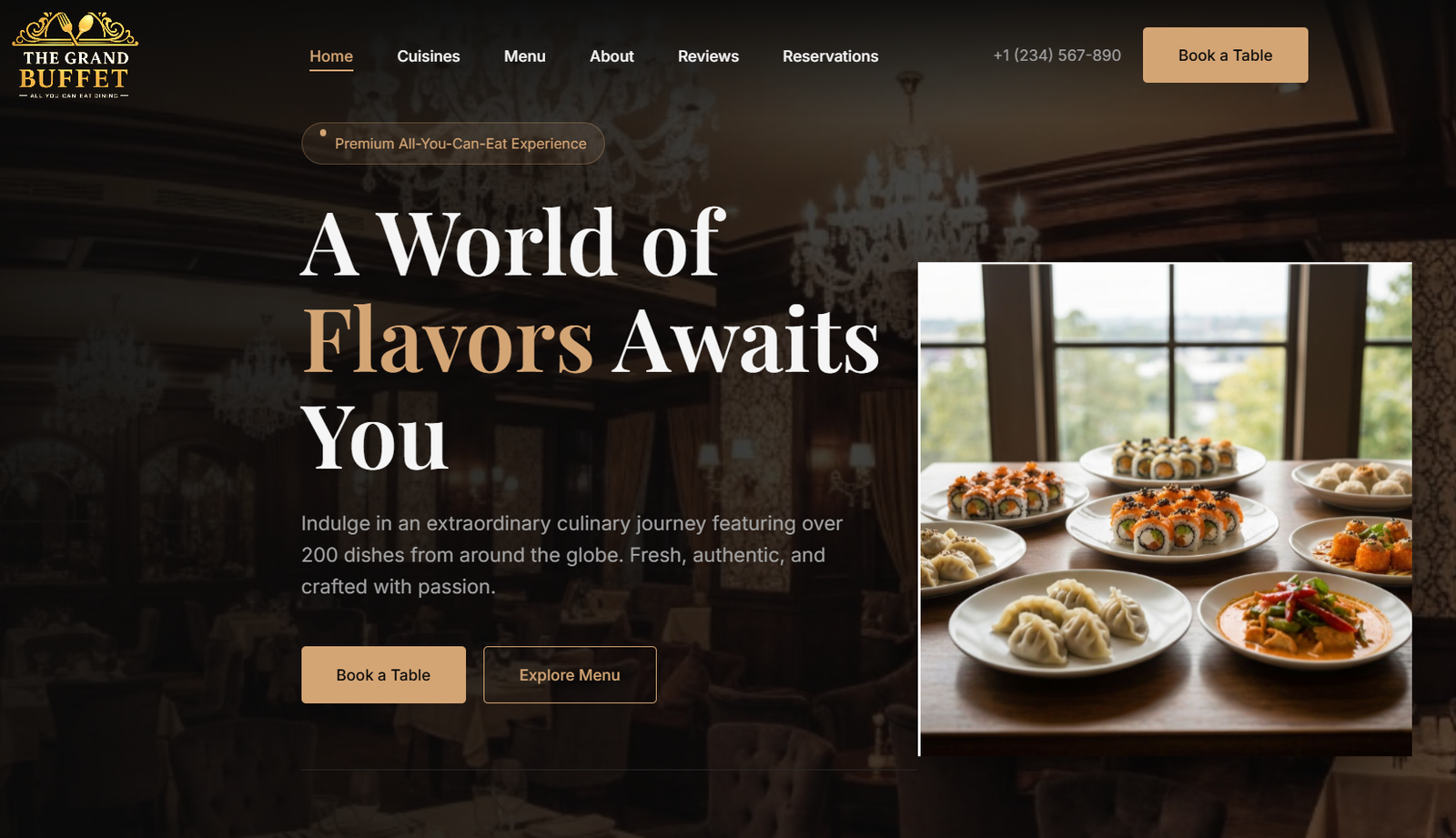 The Grand Buffet preview